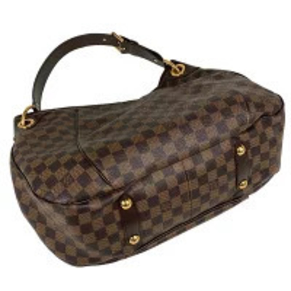 Louis Vuitton Brown Galliera Hobo Damier Bag
